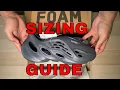 Yeezy Foam RNR Sizing Guide