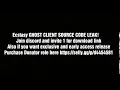ECSTASY GHOST CLIENT SOURCE CODE LEAK
