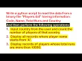 IMPORTANT QUESTIONS BASED ON BINARY FILE USING DICTIONARY CBSE CLASS XII COMPUTER SCIENCE