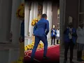 Lagu L’arrivée de Samuel Eto’o au palais de l’unité