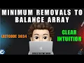 Minimum Removals to Balance Array Simple Clean Intuition Leetcode 3634 codestorywithMIK