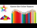 COLORS - Guess the Color Names Color Name Finder Color Name Quiz Name That Color Kids