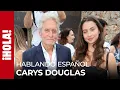 Carys daughter of Michael Douglas and Catherine Zeta-Jones surprises by speaking Spanish