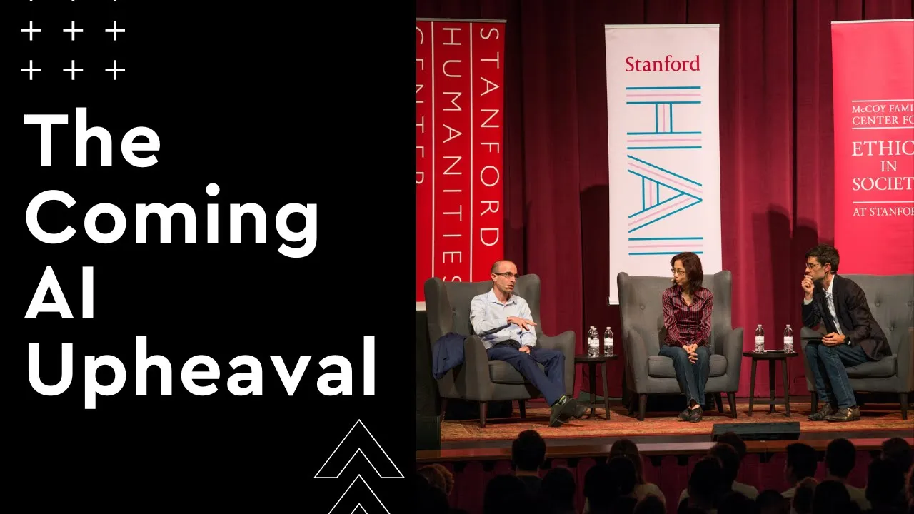 Fei-Fei Li & Yuval Noah Harari in Conversation - The Coming AI Upheaval