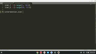 Python List Interpolation Intersection of Two Lists
