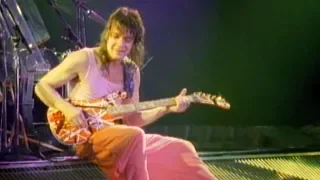 eddie van halen eruption guitar solo live in new haven 1986 