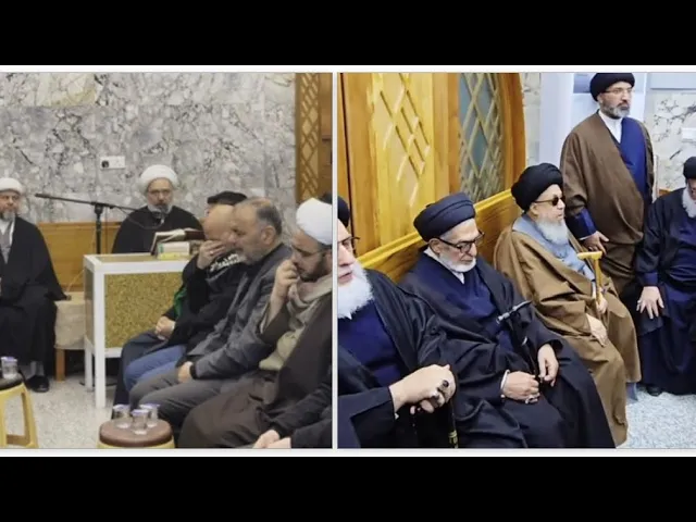 ⁣فاتحة الحجة السيد حسين الغريفي رحمه الله - خطيب النجف الأشرف الدكتور الشيخ إبراهيم العاملي 