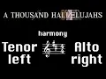 A Thousand Hallelujahs - Harmony Tutorial