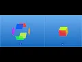 CSS 3D - Cube projection