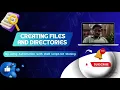 Creating Files and Directories using Shell script using Git Bash tool