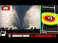 LIVE Storm Chaser - SUPERCELL TORNADO THREAT