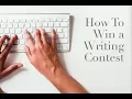 How to Win a Writing Contest Tips from a Contest Judge