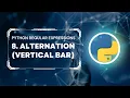 Python Regular Expressions Tutorial Alternation