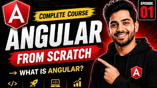 Angular Tutorial for Beginners 2026 Learn Angular from Scratch Episode 1