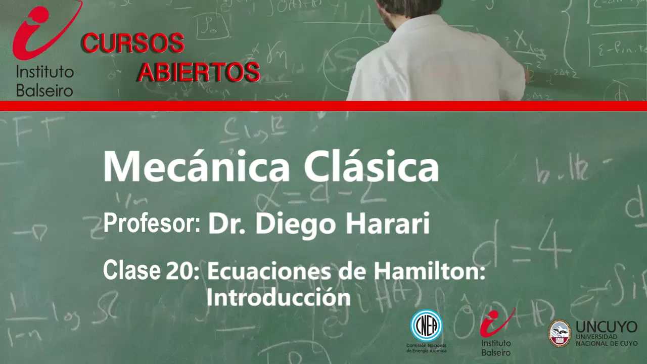 Mecánica clásica: Clase 20