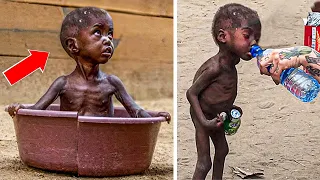 a kind man rescued a girl from lagos streets and her transformation is eye opening