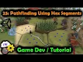 Unity3D Hex Map Game Dev 25 A A-Star Pathfinding on Hex Segments