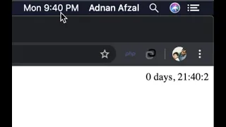Calculate time passed in days hours minutes and seconds - Javascript PHP