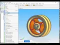 Exercise 5 V-belt pully SolidEdge V20 machine design tutorial CAD Mechanical Engineering