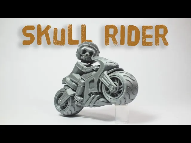 Skull Rider - Print in place video thumbnail
