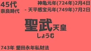 「エイリアンエイリアン」の曲で歴代天皇を歌います