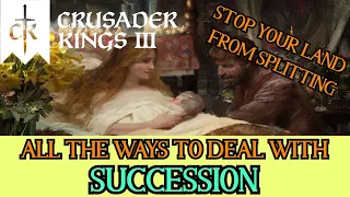 Every Way to Deal with Succession in CK3 Stop your Land from Splitting with These Steps