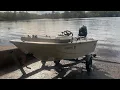Reviewing and Testing the Boston Whaler 110 Sport out on the Water