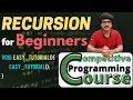 Recursion from Scratch Beginners Tutorial Competitive Programming Course Ep 17