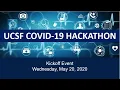 UCSF COVID-19 Hackathon Kickoff Event Webinar 5 20 2020