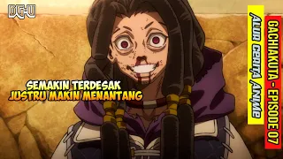  alur cerita gachiakuta episode 7 pengendalian vital instrument rudo 100 rudo vs jabber 