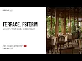 RESTAURANT TERRACE 3Ds Max FStorm Render Architectural Visualization Workshop