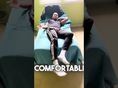 When your too big for the bed