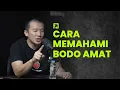 CARA MEMAHAMI SIFAT BODO AMAT #felixsiauw #podcast #trending