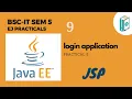 Enterprise Java Tutorial Login Application using JSP