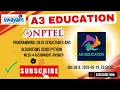 NPTEL Programming Data Structures and Algorithms Using Python Week 4 Assignment 4 Answers 2025 Jan