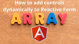 Dynamic Form Building in Angular Reactive Forms - How to Add and Remove Form Fields Angular LSC