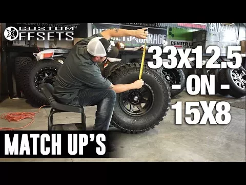 Download MP3 Custom Offsets Match Up: 33x12.5 on 15x8 -22