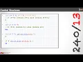 SER240 Summary of Programming Languages Control Structures in LISP