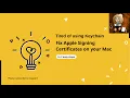 Easily Fix - Apple Provisioning profile Signing certificate in your Mac using XCode