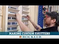 Making Custom Wood Shutters