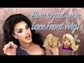 How to put on a lace front Wig CORRECTLY Drag Tutorial StyledByEsther
