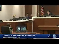 LIVE DARRELL BROOKS FILES APPEAL