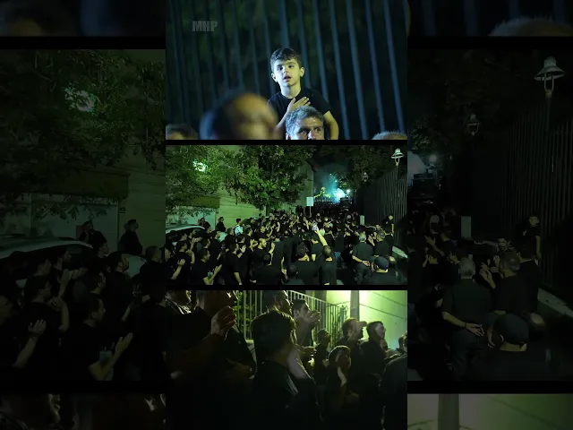 ⁣گزارش شب چهارم آیین تکیه خوانی #shorts