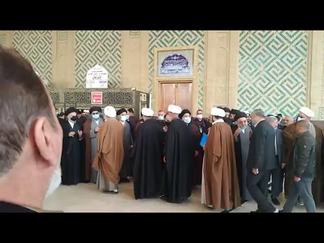 ⁣أحدث ظهور لسماحة آية الله السيد محمد رضا السيستاني دامت بركاته
