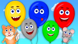 КОЛЬОРОВІ КУЛЬКИ І ТВАРИНКИ Дитячі Пісні З Любов ю до Дітей 