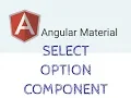 Angular Material Select Option