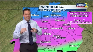 Winter storm What to know about snow ice for Friday