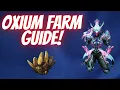 Warframe Fastest Oxium Farm