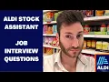ALDI Supermarket Job Interview Questions and Answers