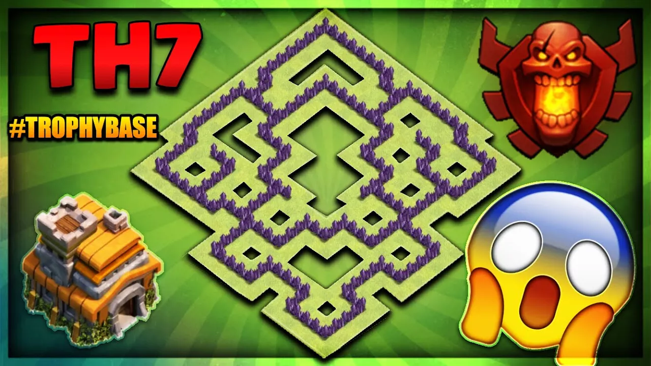 KÖY BİNASI 7 KÖY DÜZENİ ! - 2021 - KB7 - CLASH OF CLANS